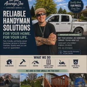 Not Your Average Joe Handyman Service 6