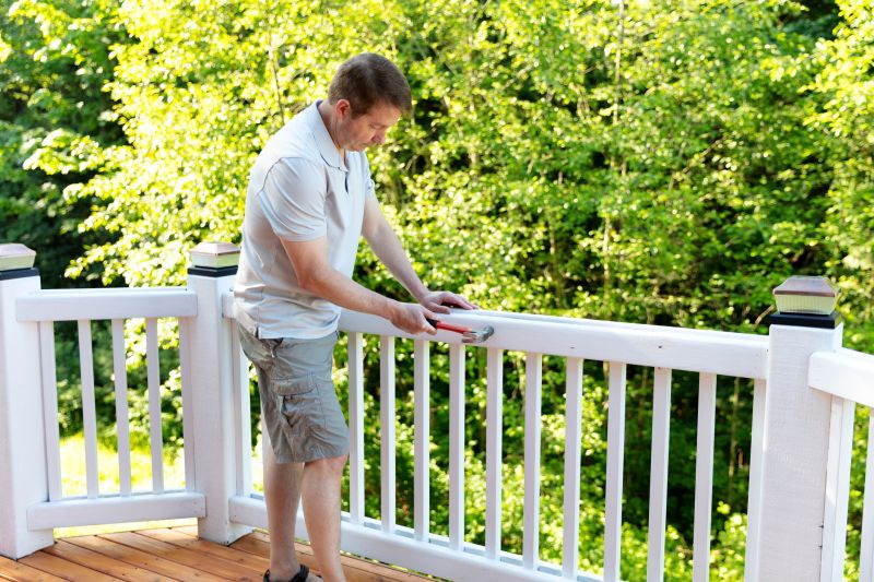 Outdoor Railing Installation