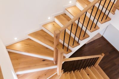 Installation of Wood Stairs