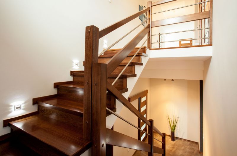 Elegant Wood Stairs